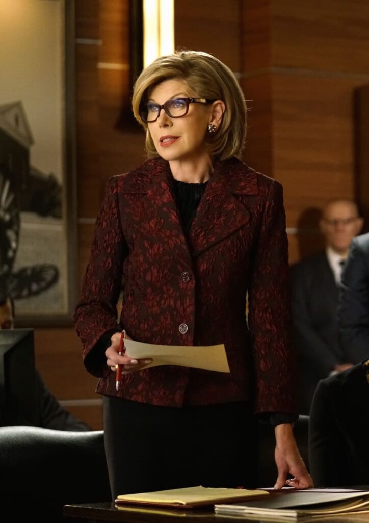 Diane at Work - The Good Fight Season 1 Episode 3