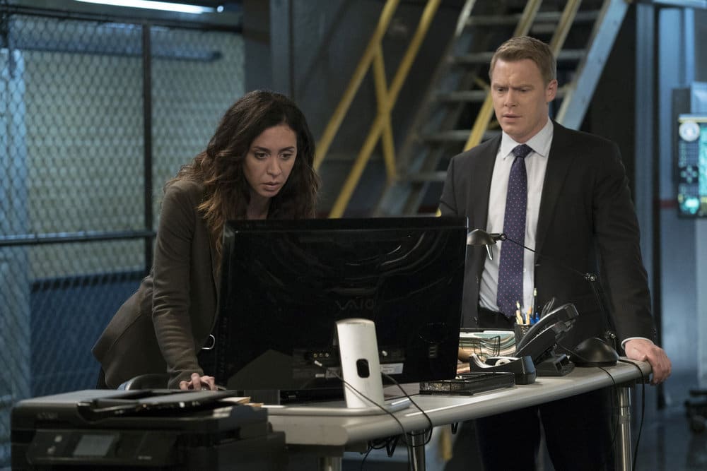 Ressler and Samar watch SNL - The Blacklist Season 4 Episode 14