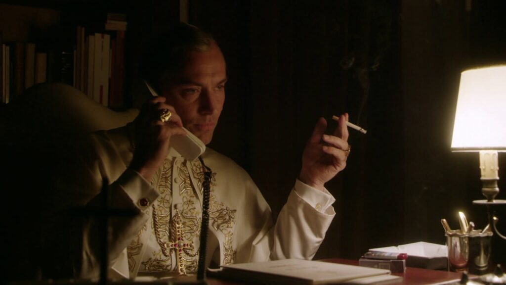Smoking Pope - The Young Pope Season 1 Episode 9