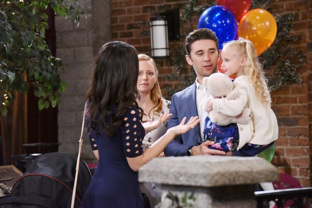 Abigail Worries About Gabi and Chad - Days of Our Lives