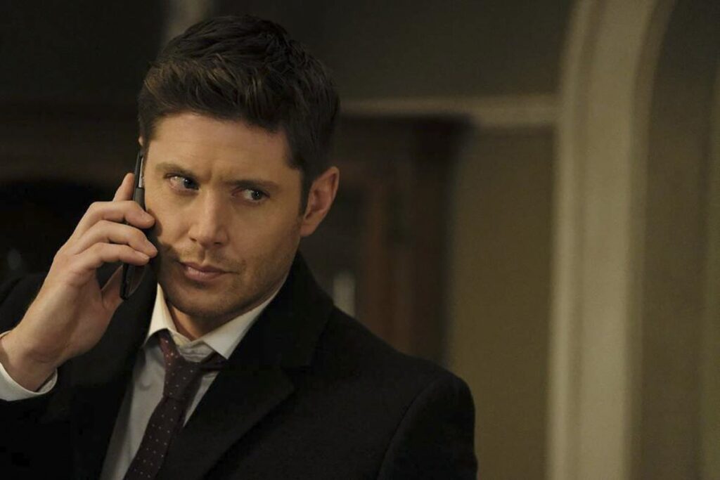 Dean gets off speakerphone - Supernatural Season 12 Episode 15