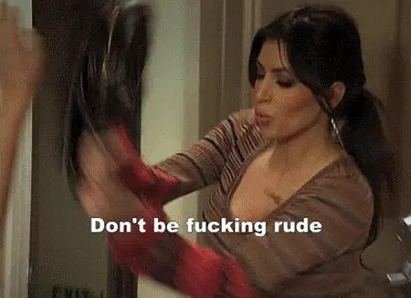 Don’t Be Effing Rude