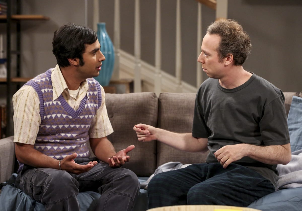 Raj and Stuart Have a Chat - The Big Bang Theory Season 10 Episode 18