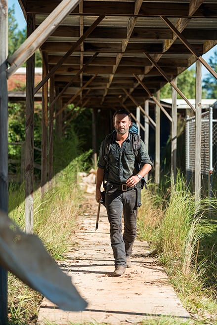Rick takes a walk - The Walking Dead Season 7 Episode 12