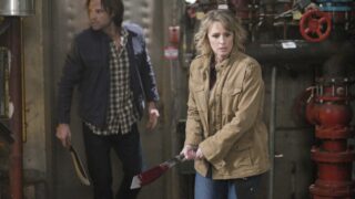 Sam and Mary hunt for more vampires - Supernatural Season 12 Episode 14