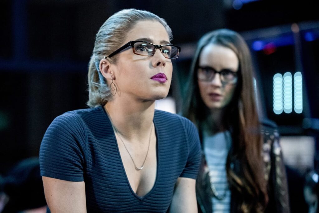 Felicity Is Shocked - Arrow