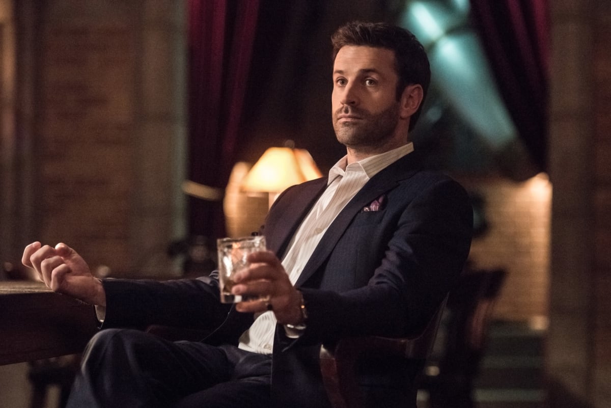 Mick sits for a second - Supernatural Season 12 Episode 17
