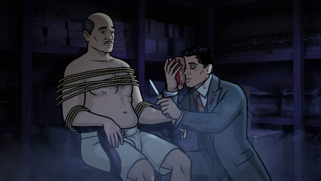 Archer and Len Trexler Season 8 Episode 7