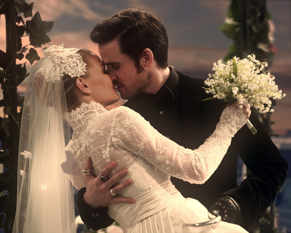 Captain Swan's First Married Kiss - Once Upon a Time Season 6 Episode 20