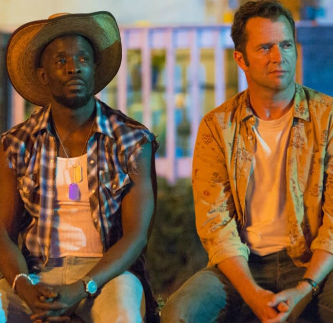 Resting on the Porch - Hap and Leonard