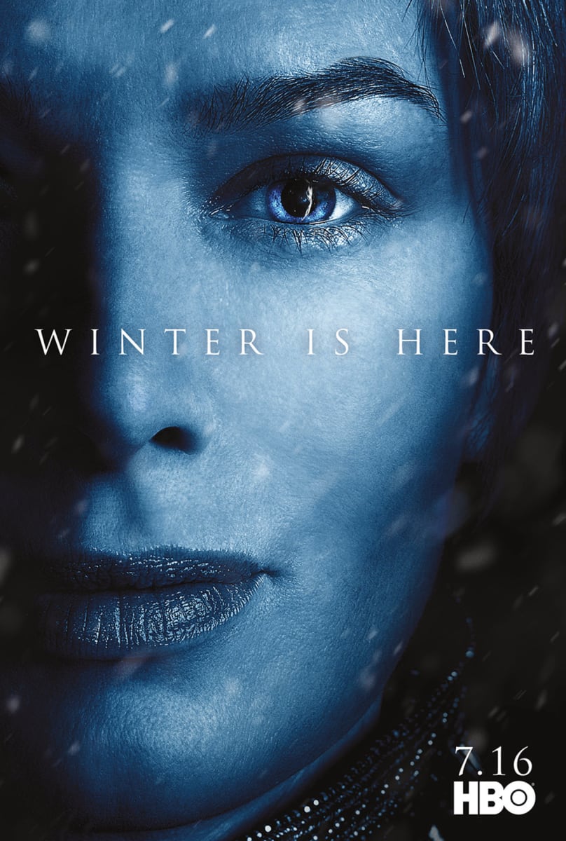 Cersei Lannister Season 7 Poster - Game of Thrones