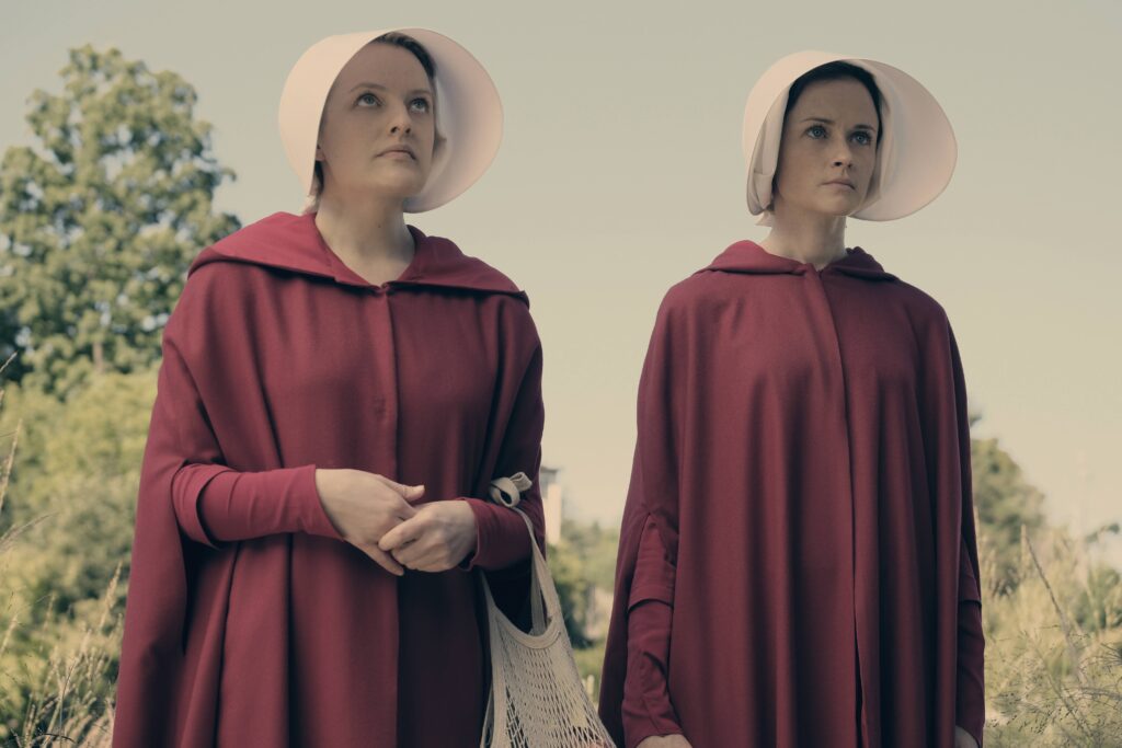 Offred and Ofglen Go Shopping - The Handmaid's Tale