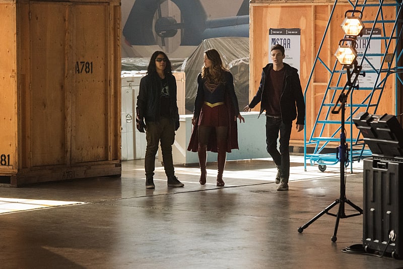 Kara, Barry, and Cisco - The Flash Season 3 Episode 8