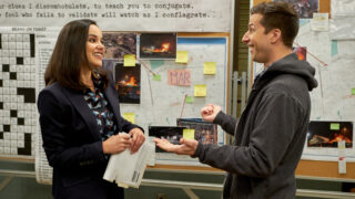 Jake Surprises Amy - Brooklyn Nine-Nine