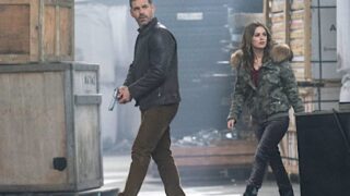 Eddie Cibrian and Rachel Bilson on Take Two