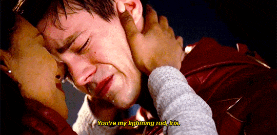 Barry and Iris on The Flash: You're My Lightning Rod