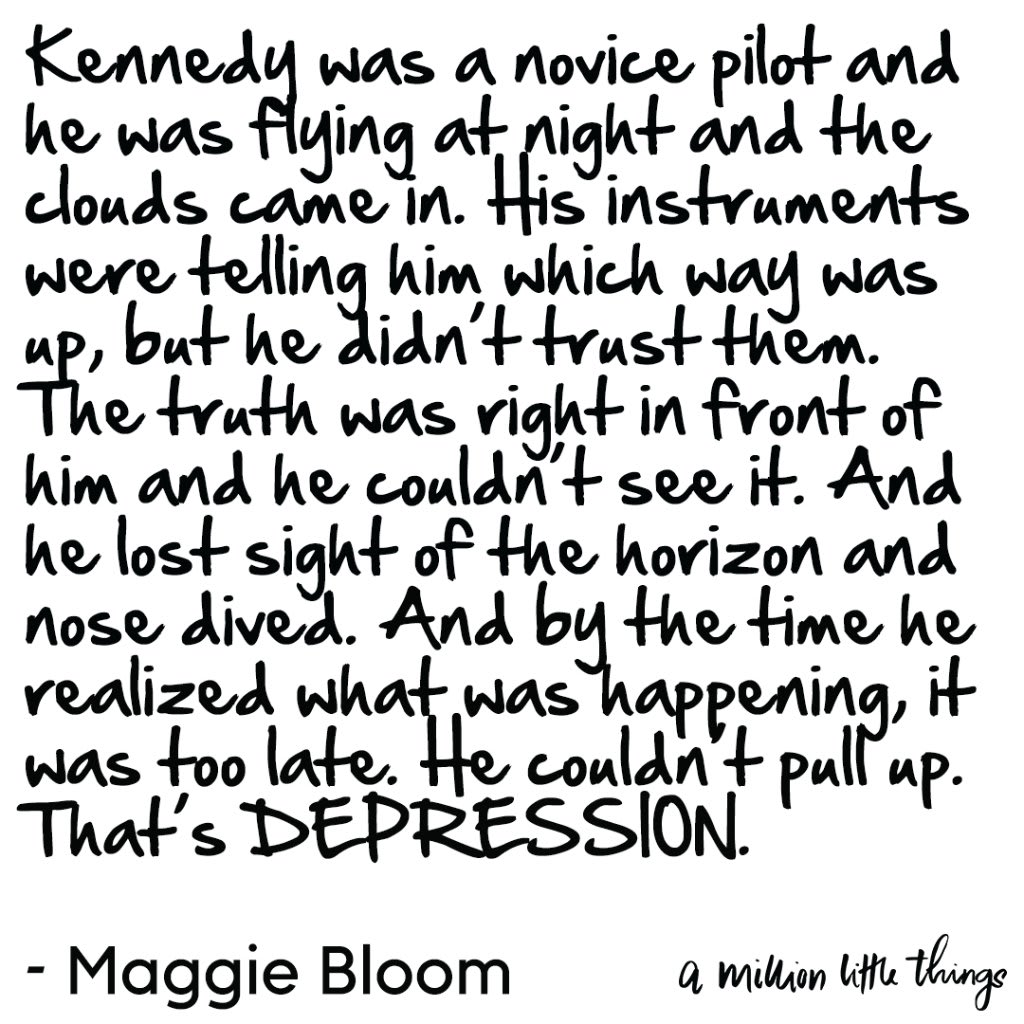 Best Quote - Depression Metaphor