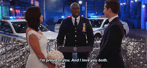 Jack and Amy on Brooklyn Nine-Nine: Cop Weddings and Butt Bombs