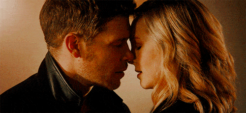 Klaus and Caroline on The Originals: The Almost Kiss