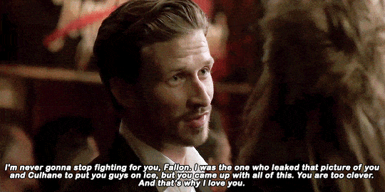 Liam and Fallon from Dynasty: A Lying Love