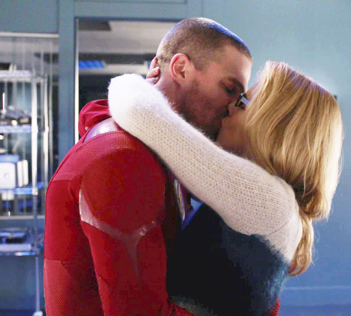 Oliver and Felicity on Arrow: Love Is Not Enough Of A Word