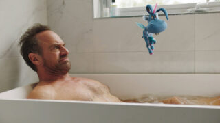 Happy in the Bath - Happy!