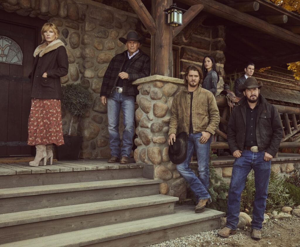 A família Dutton em Yellowstone