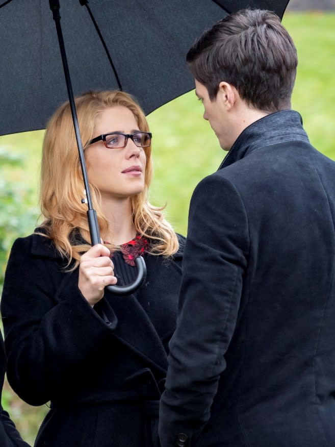 Felicity and Barry - Arrow Season 8 Episode 10