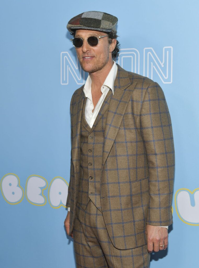 Matthew McConaughey Attends Neon Premiere