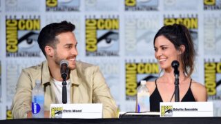 Chris Wood and Odette Annable