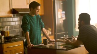 Lily and Jamie in Kitchen - DEVS Season 1 Episode 4