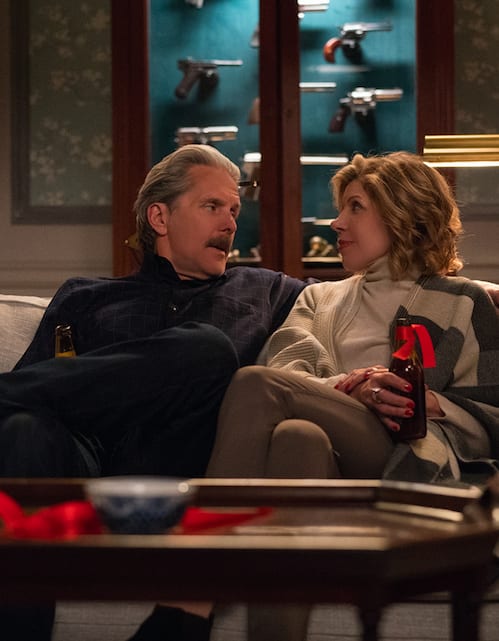 Diane and Kurt couch - The Good Fight Season 3 Episode 2