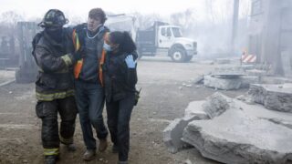 A Construction Explosion - Chicago Fire