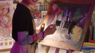 Claudia Painting-tall The Baby-Sitters Club Season 2 Episode 7