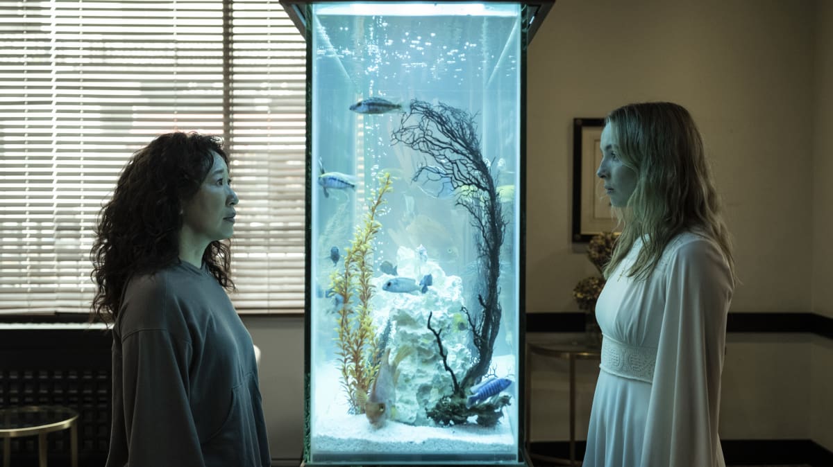 Eve and Villanelle Confront Each Other - Killing Eve