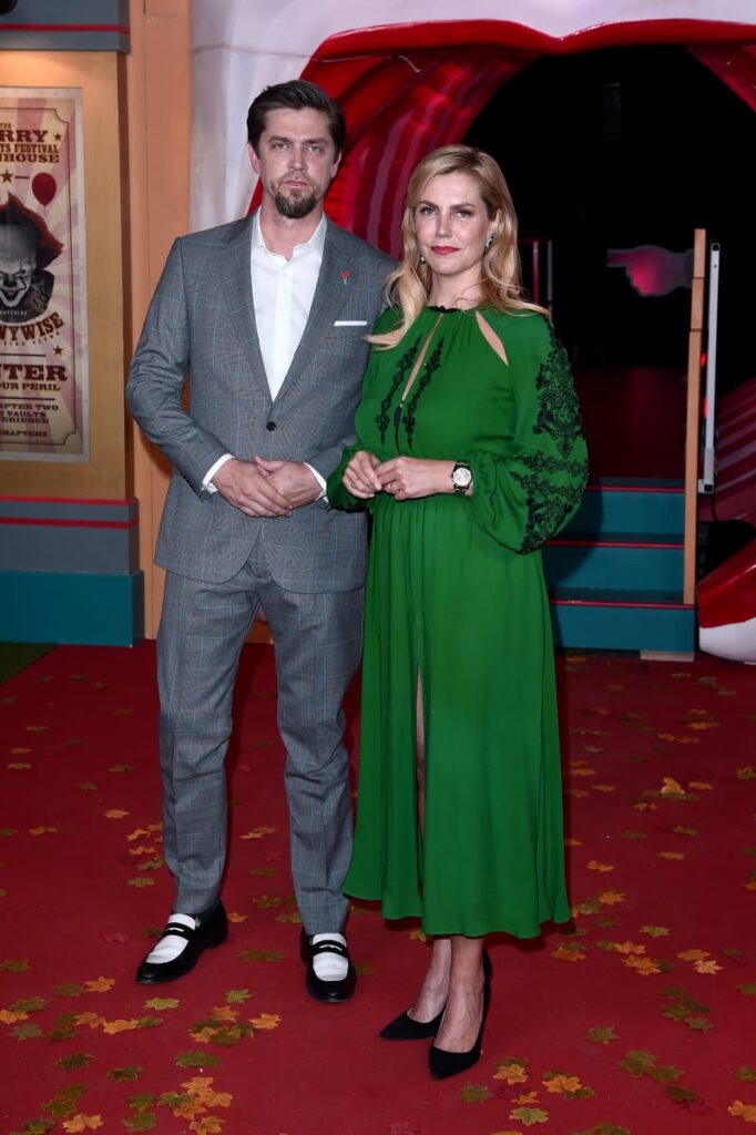 Director Andy Muschietti (L) and producer Barbara Muschietti