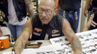  Sonny Barger, founder of the Oakland, California charter of the Hells Angels motorcycle clu