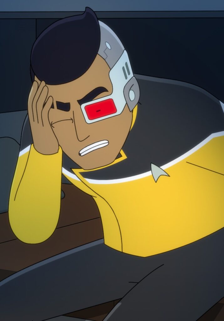 Rutherford In Pain - Star Trek: Lower Decks Season 3 Episode 5