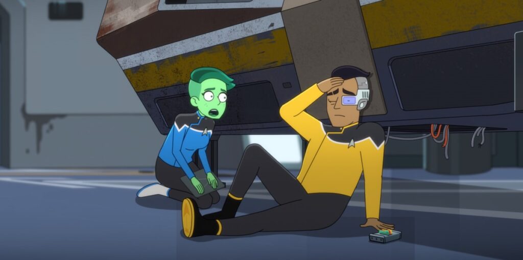 Tendi Tends to Rutherford - Star Trek: Lower Decks