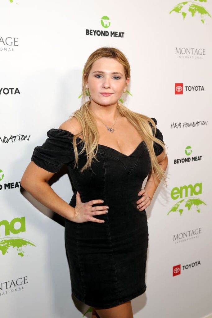 Abigail Breslin attends the EMA Awards Gala