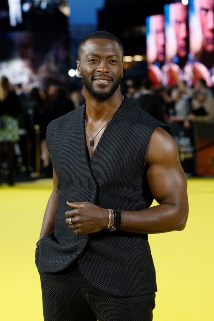 Aldis Hodge attends the UK Premiere of 