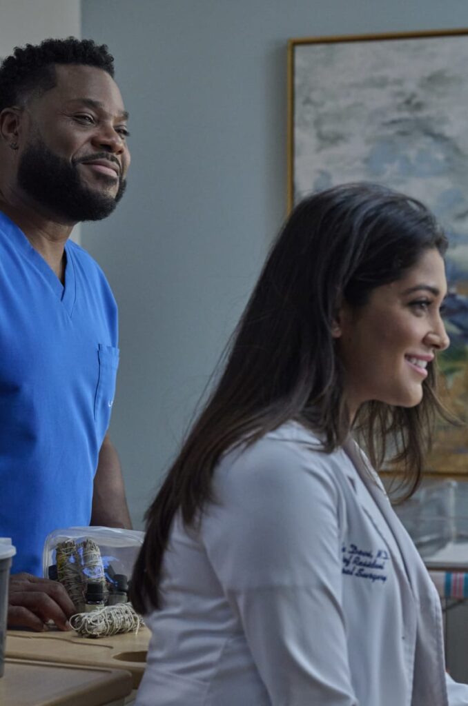 Baby Excitement -tall - The Resident Season 6 Episode 3