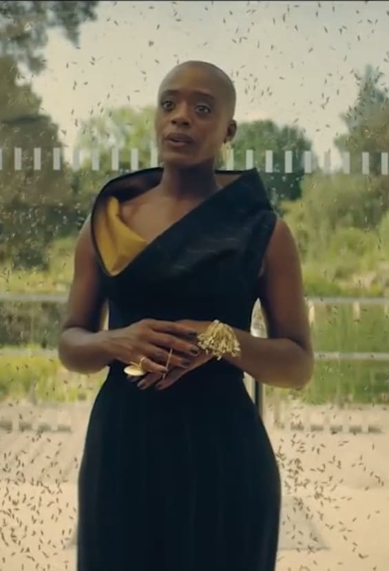 Doctor Nelund with Bees - The Peripheral Season 1 Episode 3