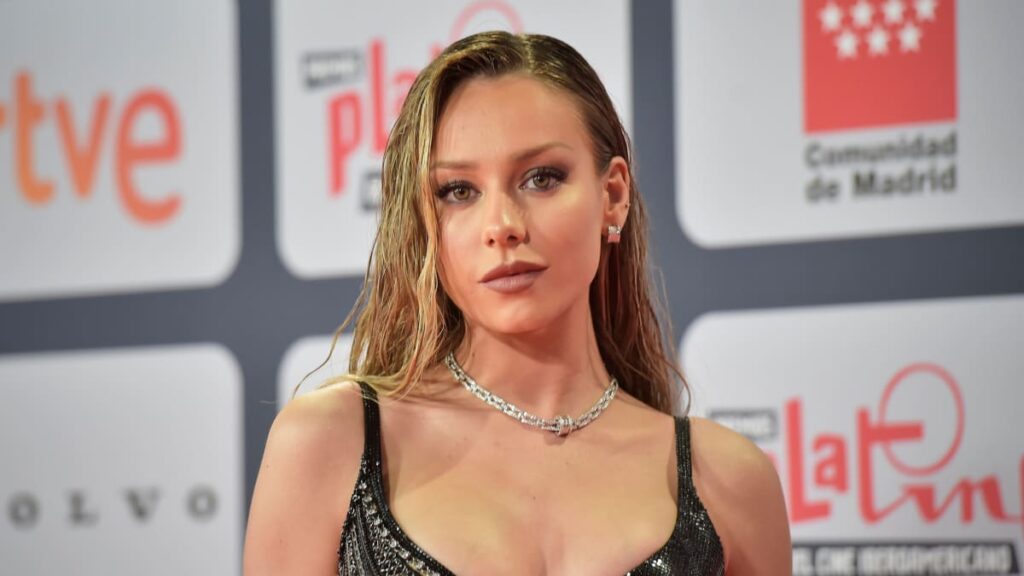 Ester Exposito attends the Platino Awards 2021 at IFEMA