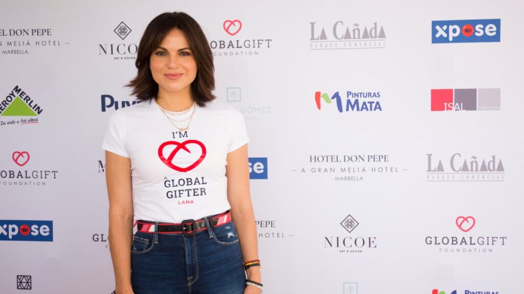 Lana Parrilla attends the Casa Global Gift presentation during Global Gift Philantropic