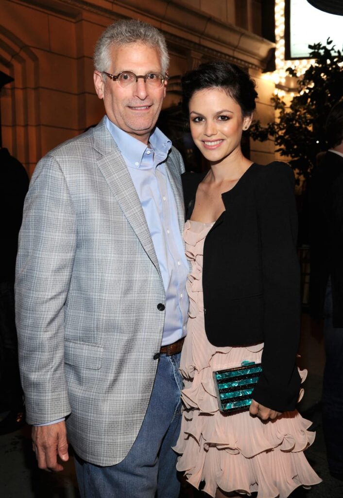 Mark Pedowitz and Rachel Bilson attend the CW launch party presented by Bing