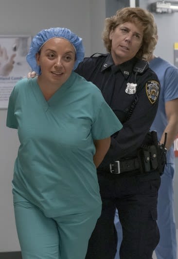 Nurse Arrested- tall - New Amsterdam Season 5 Episode 5