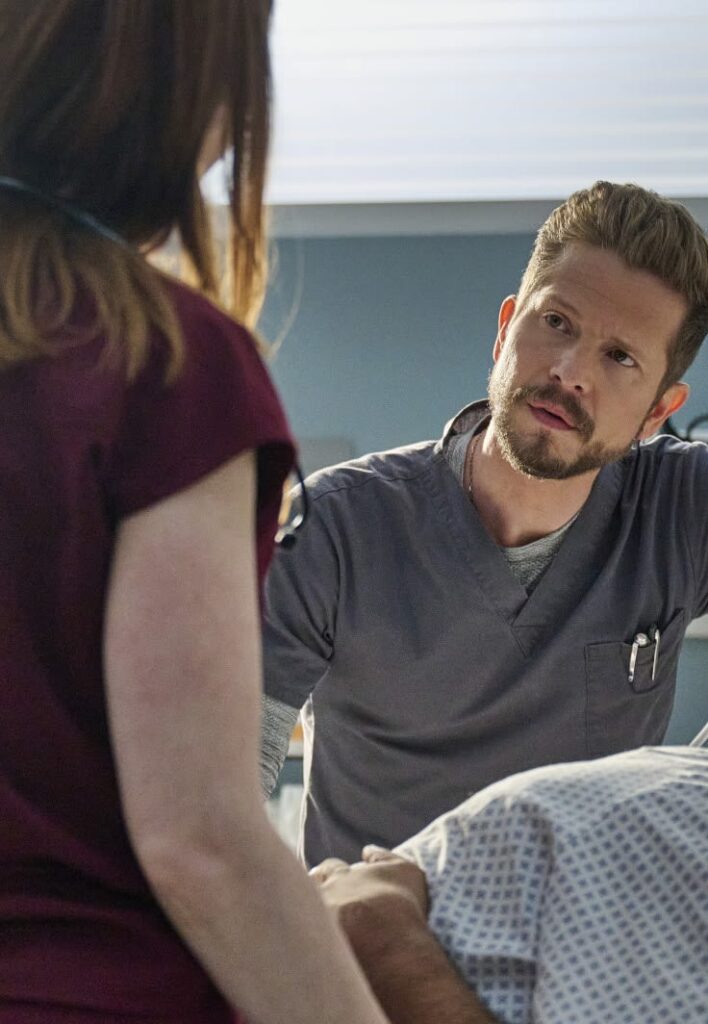 Rescuting a Former Patient -tall - The Resident Season 6 Episode 5