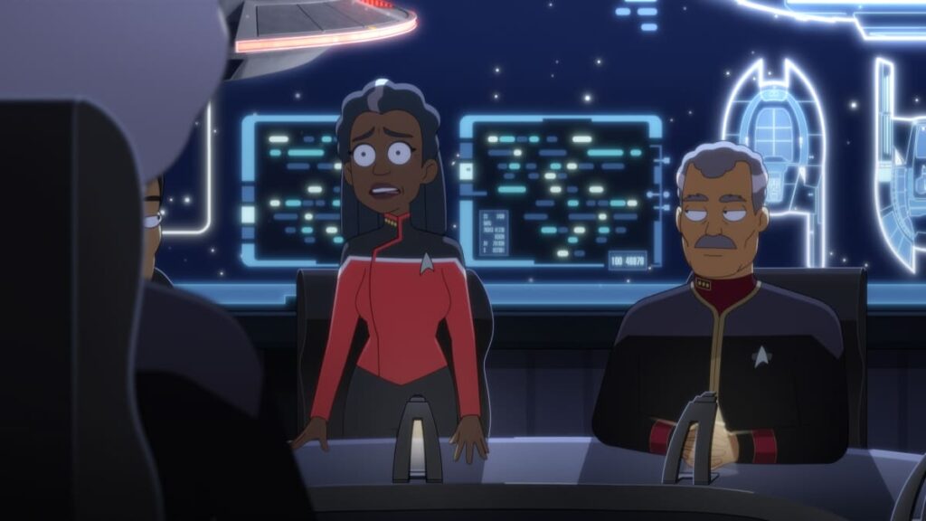 The Captain and the Admiral - Star Trek: Lower Decks