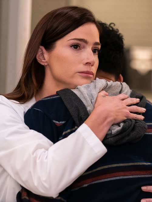 Comforting Embrace -tall - New Amsterdam Season 5 Episode 9